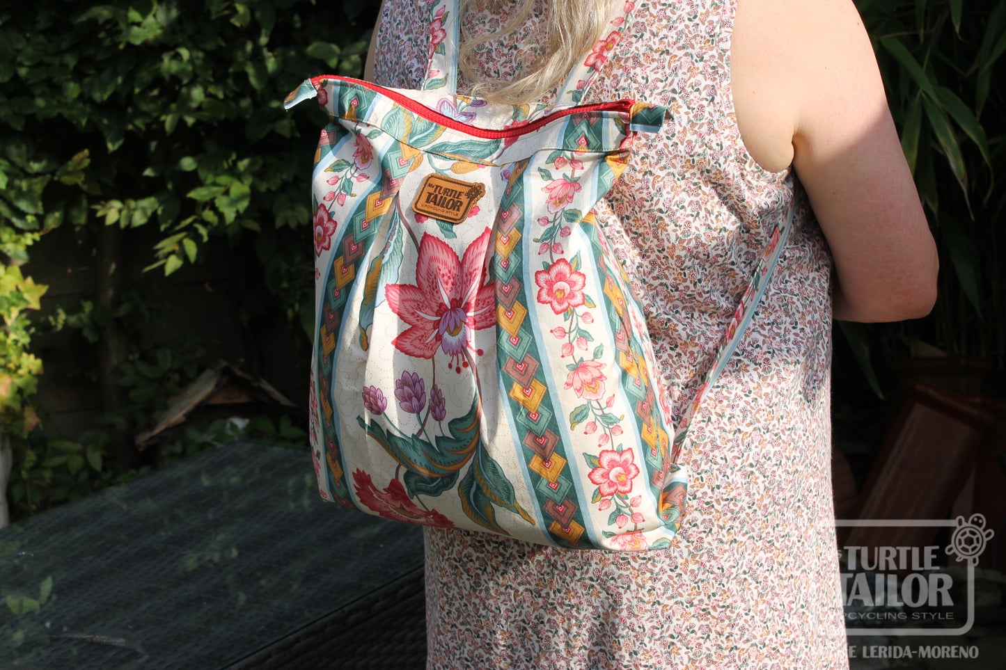 Rucksack im Blumenmuster N°013