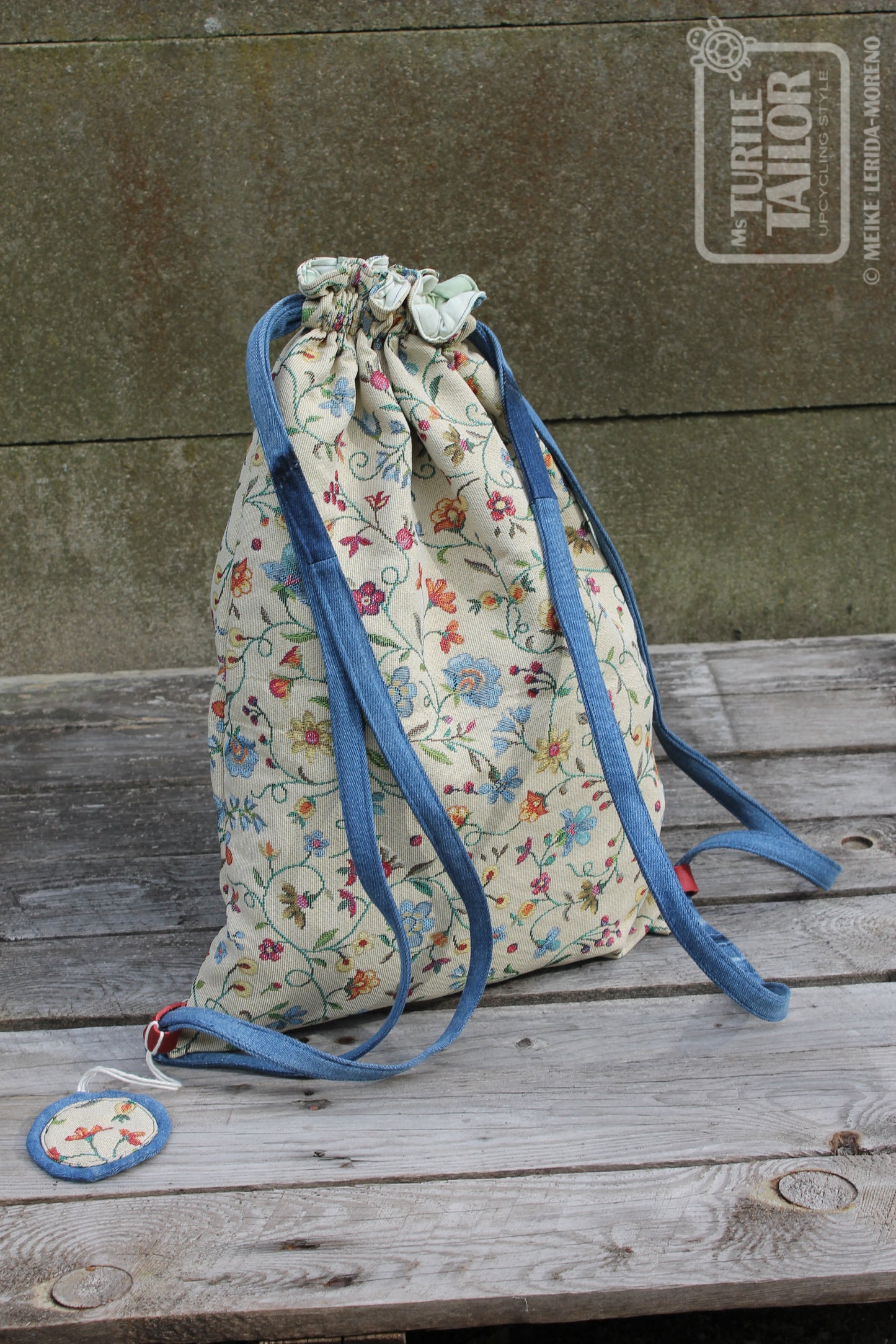 Rucksack Blumenmuster N°019