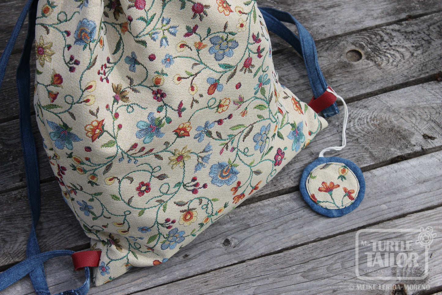 Rucksack Blumenmuster N°019