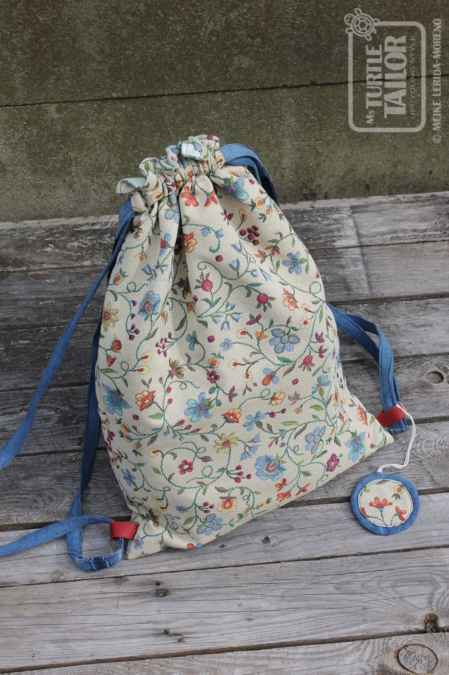 Rucksack Blumenmuster N°019