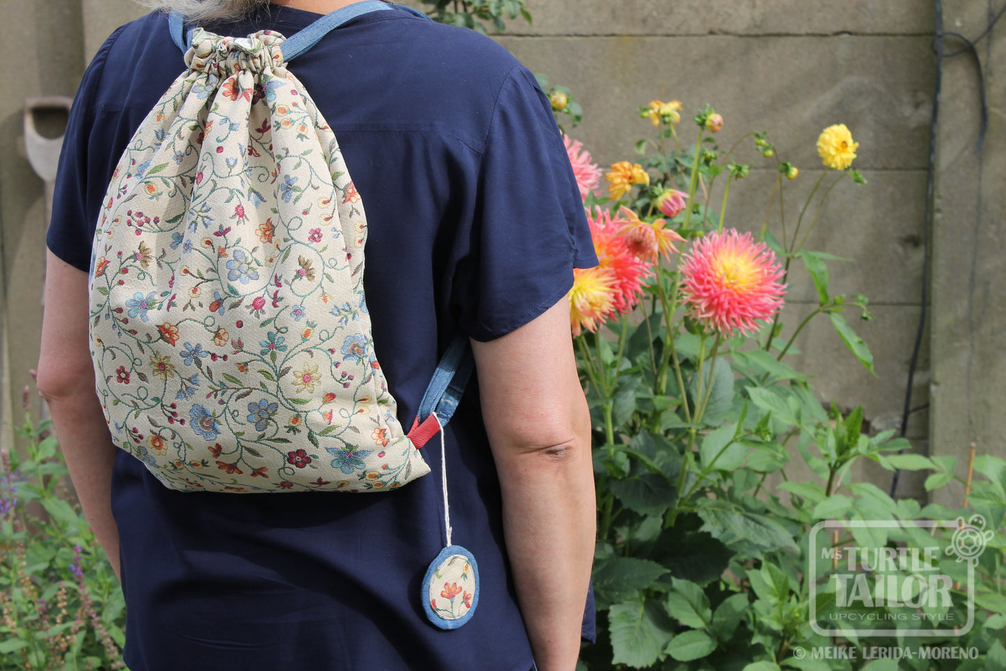 Rucksack Blumenmuster N°019