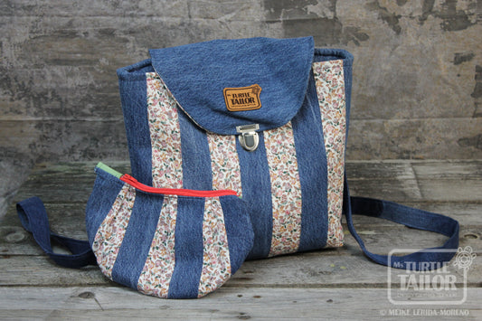 Rucksack im Patchworkdesign N°025