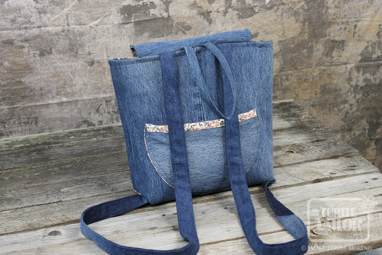 Rucksack im Patchworkdesign N°025